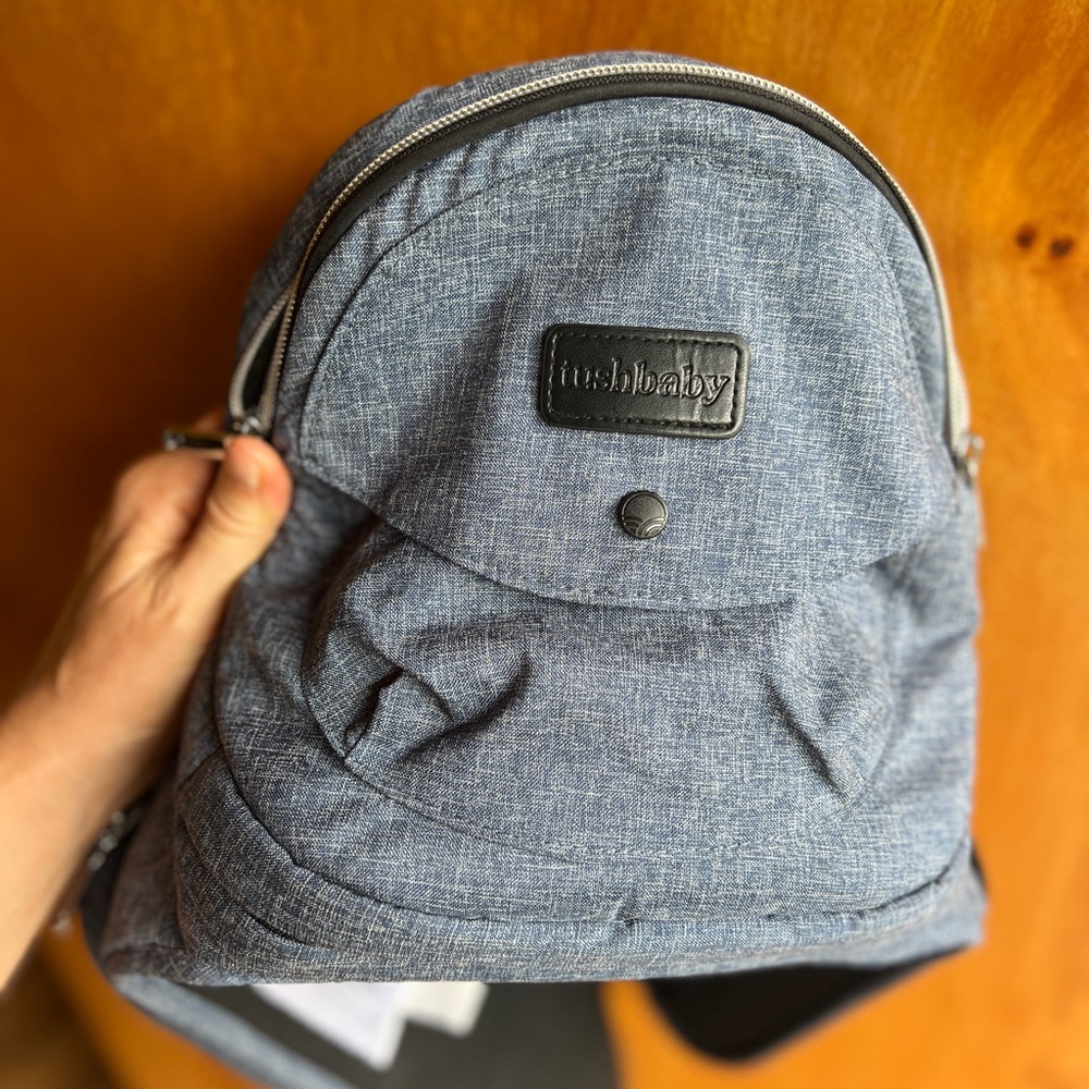 Tush Baby denim blueish grey